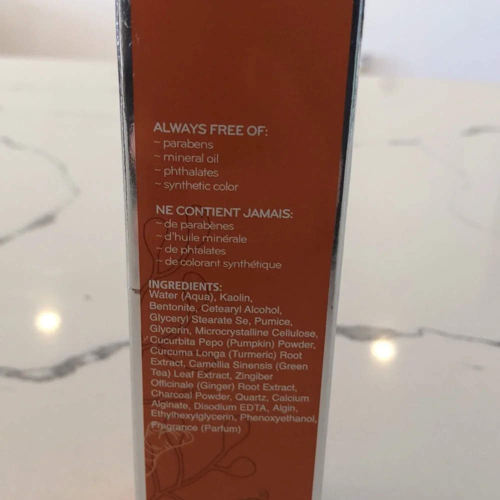 NIB Pūrlisse Pumpkin + Ginger Detoxifying Charcoal Mask - Picture 5 of 9